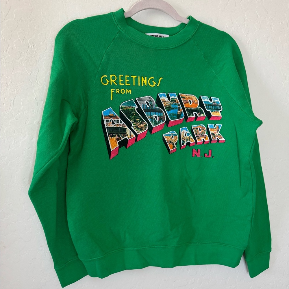 Daydreamer Green Asbury Park N.J. Graphic Sweatshirt